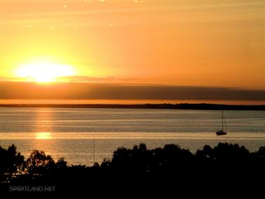 Sunrise Over Beadon Bay, Onslow, Western Australia